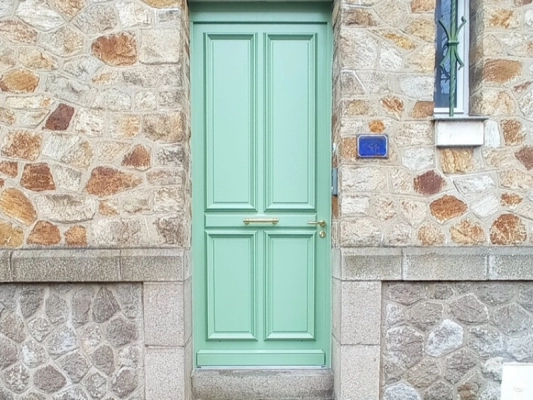 Installation d'une porte Bel'M modèle Languedoc à Nantes